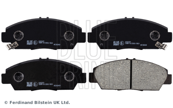 Brake Pad Set, disc brake (ADH24248)