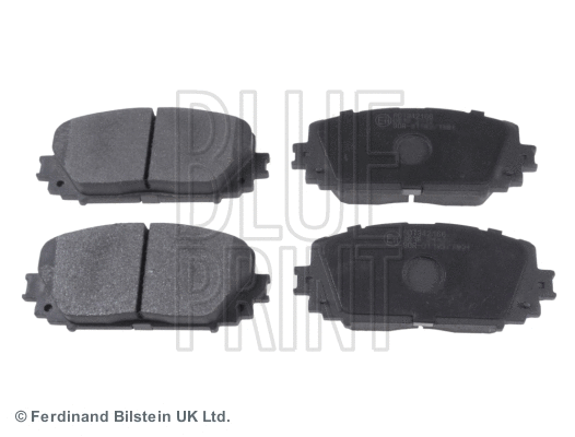 Brake Pad Set, disc brake (ADT342166)