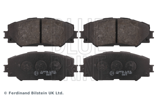 Brake Pad Set, disc brake (ADT342171)