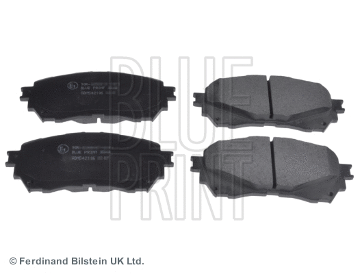 Brake Pad Set, disc brake (ADM542106)