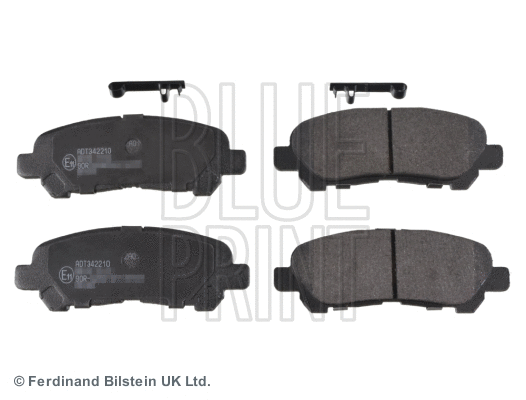 Brake Pad Set, disc brake (ADT342210)