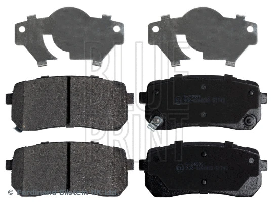 Brake Pad Set, disc brake (ADBP420075)