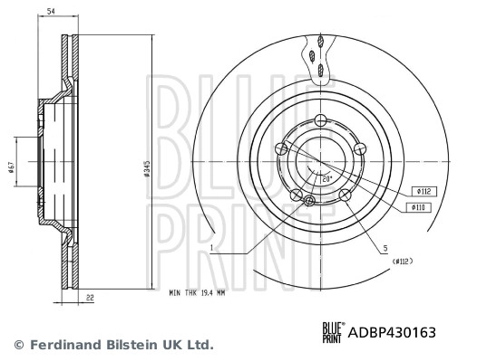 Brake Disc (ADBP430163)