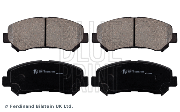 Brake Pad Set, disc brake (ADN142139)