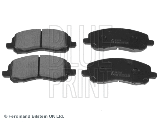 Brake Pad Set, disc brake (ADA104208)