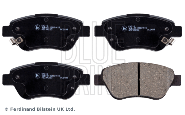 Brake Pad Set, disc brake (ADZ94233)