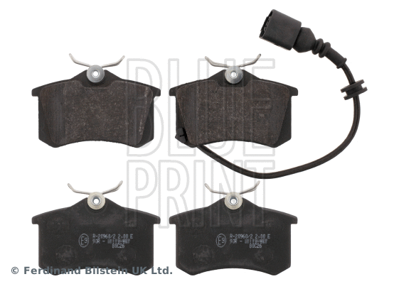 Brake Pad Set, disc brake (ADV184234)