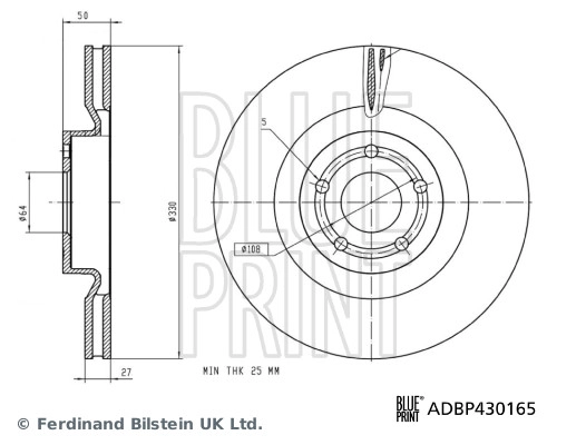 Brake Disc (ADBP430165)