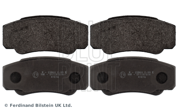 Brake Pad Set, disc brake (ADP154245)