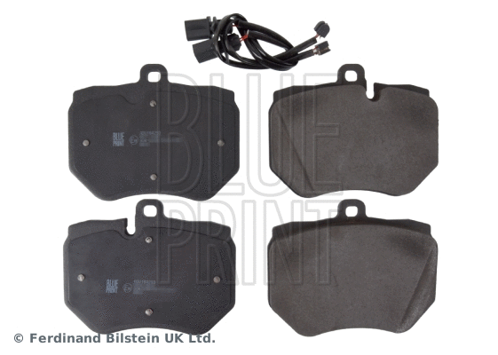 Brake Pad Set, disc brake (ADV184293)