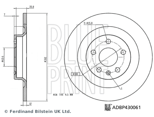 Brake Disc (ADBP430061)