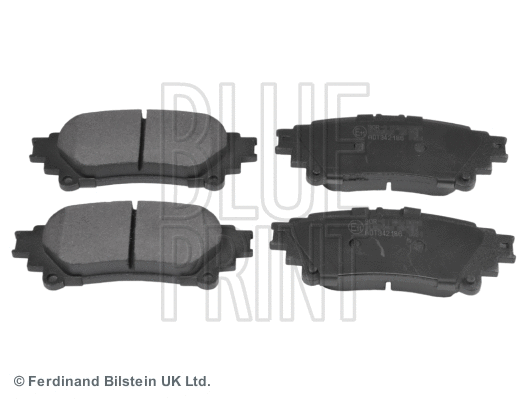 Brake Pad Set, disc brake (ADT342186)