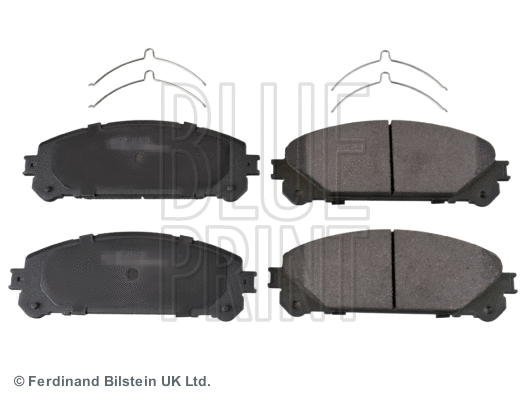 Brake Pad Set, disc brake (ADT342212)