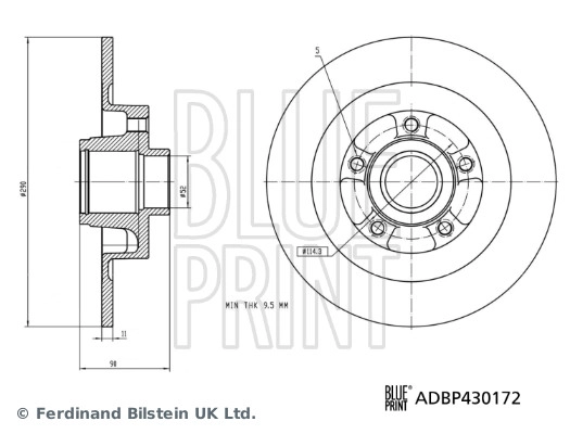 Brake Disc (ADBP430172)