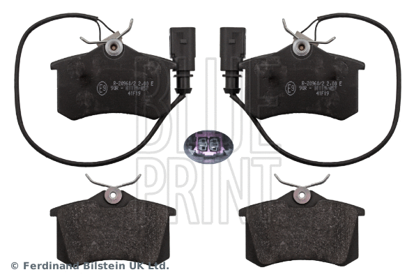 Brake Pad Set, disc brake (ADV184229)