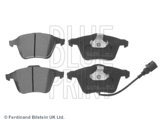 Brake Pad Set, disc brake (ADV184216)
