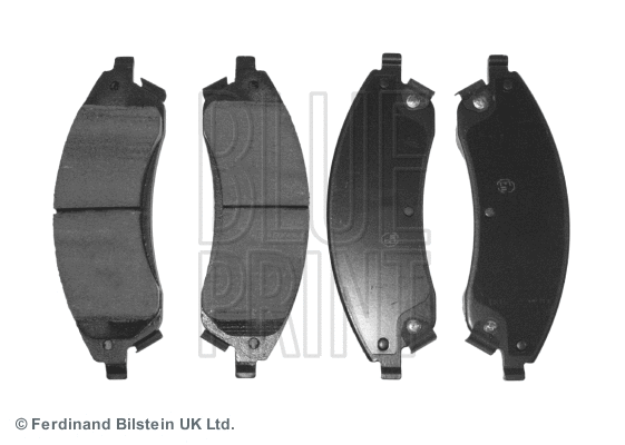 Brake Pad Set, disc brake (ADA104244)
