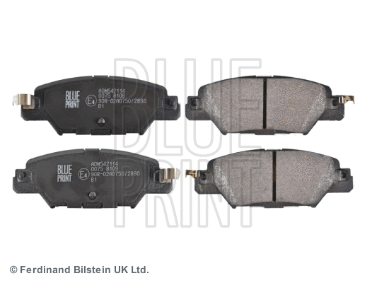 Brake Pad Set, disc brake (ADM542114)