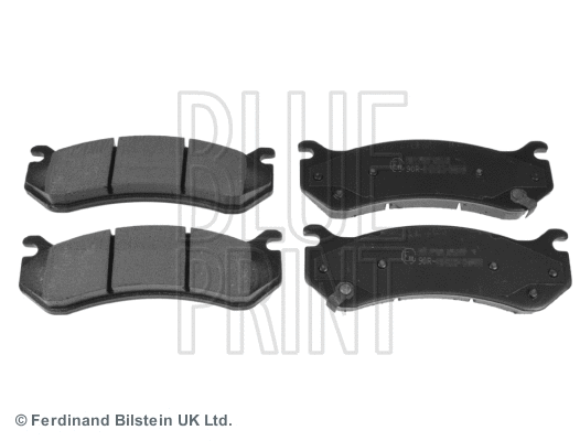 Brake Pad Set, disc brake (ADA104254)