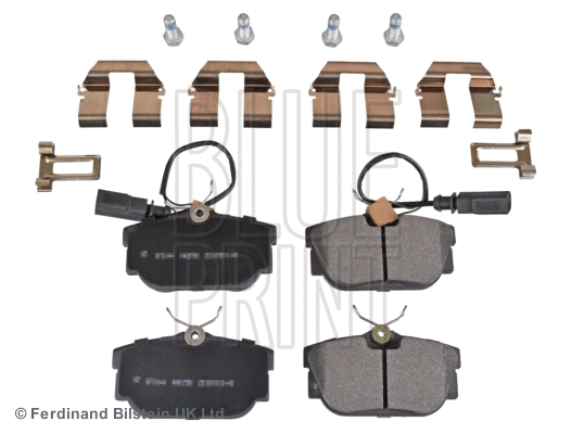 Brake Pad Set, disc brake (ADV184254)