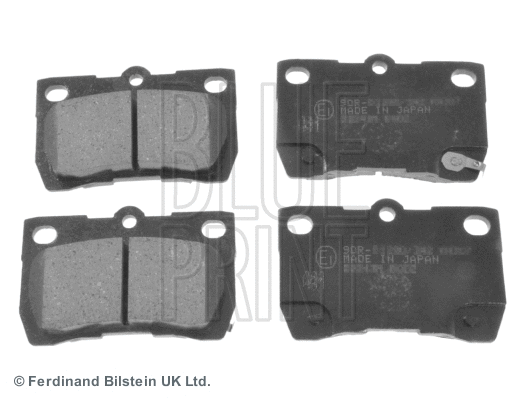Brake Pad Set, disc brake (ADT342178)