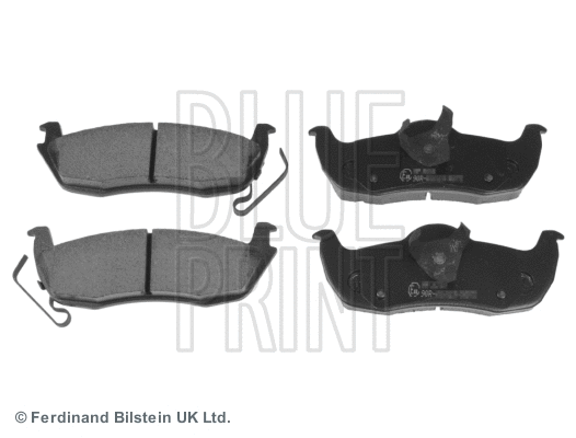 Brake Pad Set, disc brake (ADA104220)