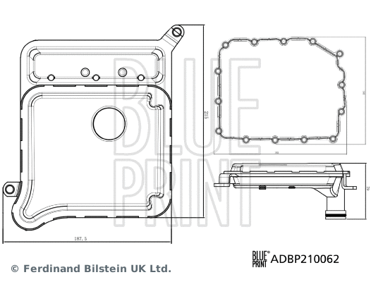 Hydraulic Filter Kit, automatic transmission (ADBP210062)