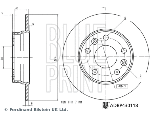 Brake Disc (ADBP430118)