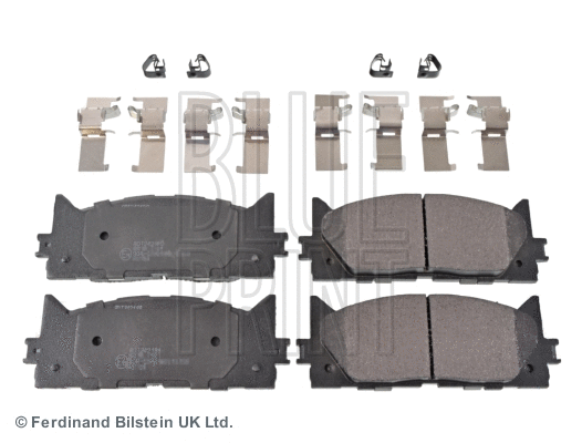 Brake Pad Set, disc brake (ADT342189)