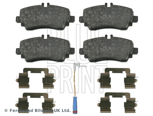 Brake Pad Set, disc brake (ADU174239)