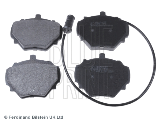 Brake Pad Set, disc brake (ADJ134222)