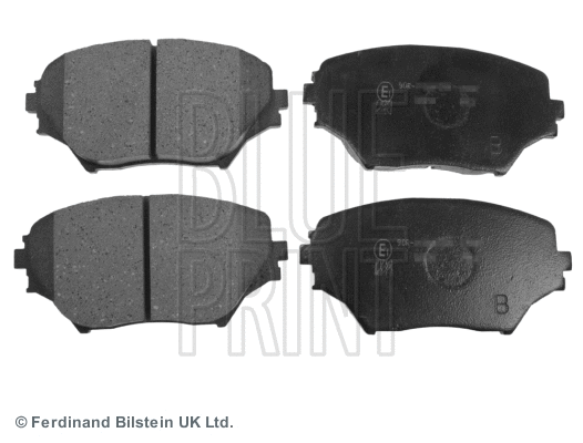 Brake Pad Set, disc brake (ADT342120)
