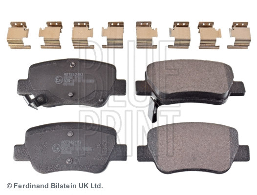 Brake Pad Set, disc brake (ADT342183)