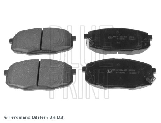 Brake Pad Set, disc brake (ADG042130)