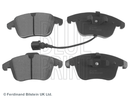 Brake Pad Set, disc brake (ADV184208)