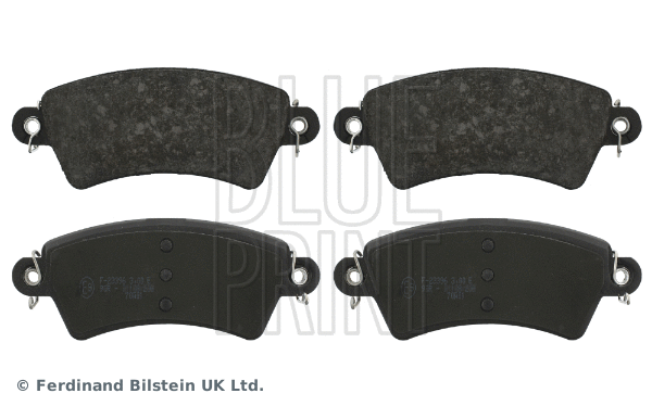 Brake Pad Set, disc brake (ADP154244)