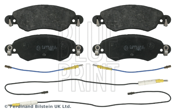 Brake Pad Set, disc brake (ADP154254)