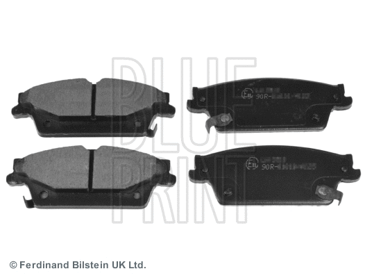Brake Pad Set, disc brake (ADA104252)