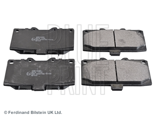 Brake Pad Set, disc brake (ADN14280)