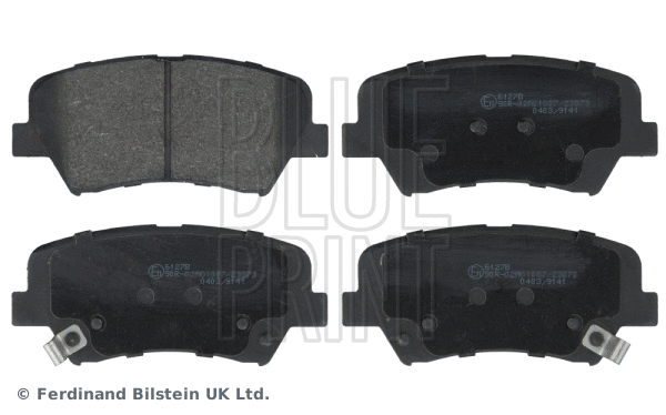 Brake Pad Set, disc brake (ADG042137)