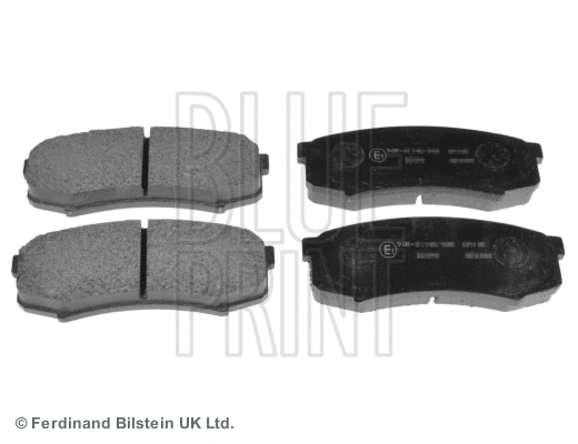 Brake Pad Set, disc brake (ADT34280)