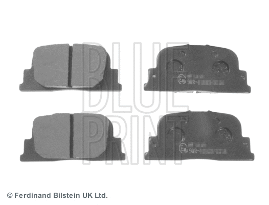 Brake Pad Set, disc brake (ADT342179)