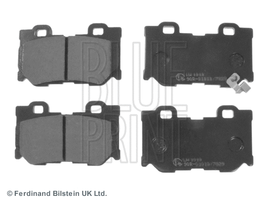 Brake Pad Set, disc brake (ADN142149)