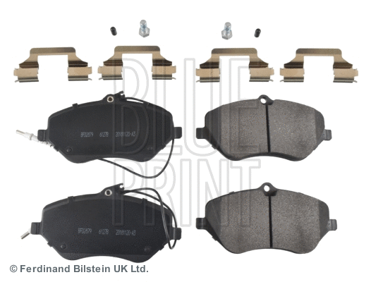 Brake Pad Set, disc brake (ADP154243)