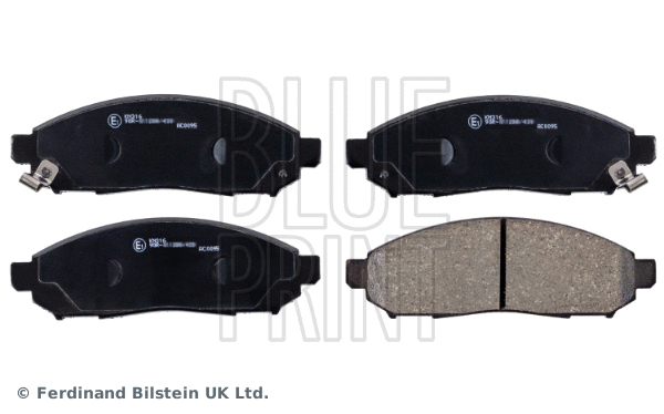 Brake Pad Set, disc brake (ADN142130)
