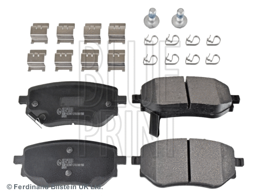 Brake Pad Set, disc brake (ADU174242)