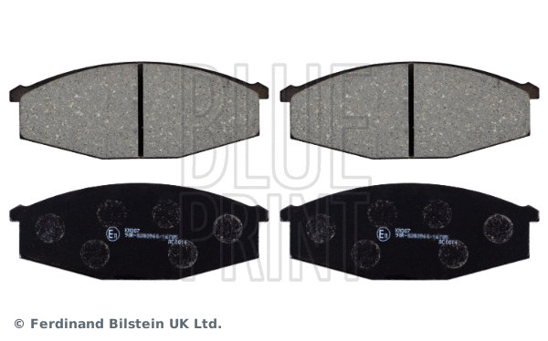 Brake Pad Set, disc brake (ADN14248)