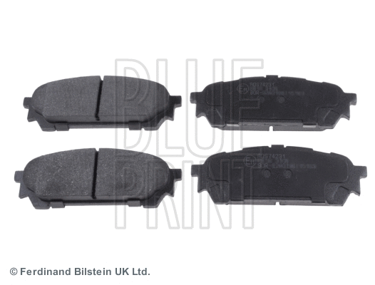 Brake Pad Set, disc brake (ADS74231)
