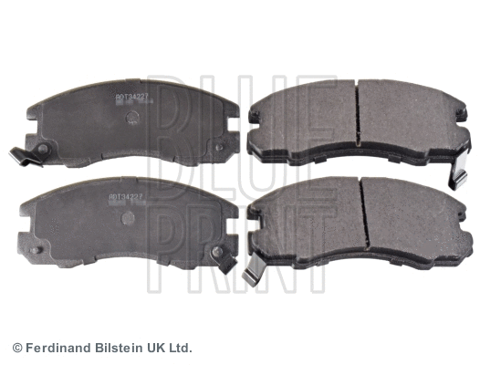 Brake Pad Set, disc brake (ADT34227)