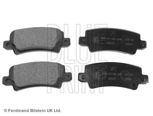 Brake Pad Set, disc brake (ADT342131)